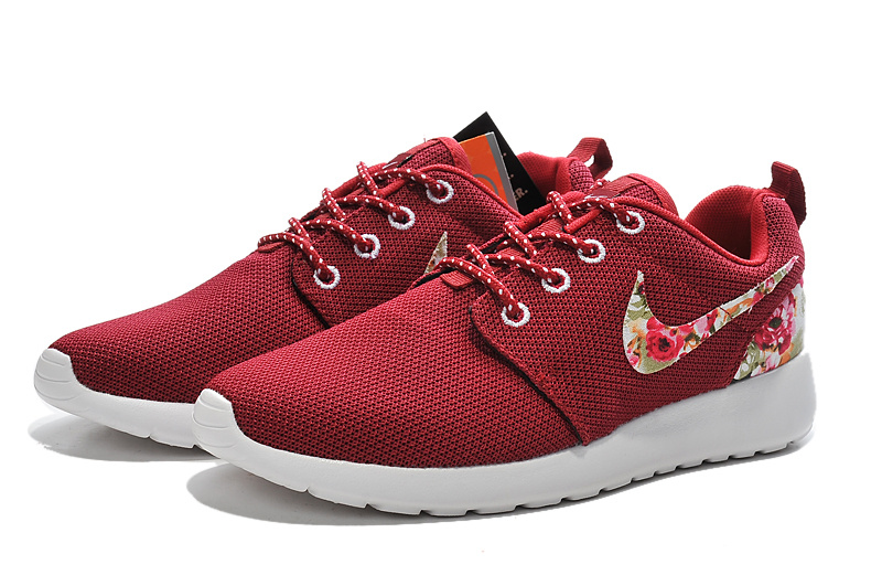 roshe run bordeaux femme